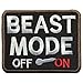 SpaceAuto Beast Mode On Military Tactical Morale Badge Patch 3.5
