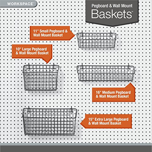 2 Spectrum+Diversified+Pegboard+Basket+Industrial