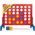 Bolaball Giant 4 Connect in a Row | Big Indoor/Outdoor Four in a Row Board Game | Kids and Family Edition | Jumbo Size 27 in 