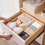 Kiswleon 12-Piece Drawer Organisers Folding Wardrobe Dividers Clothes Storage view 7