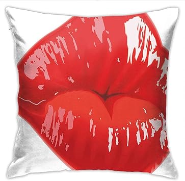 Amazon Com Eqiaoqukeq Custom Pillow Cases Kiss Puckering Full