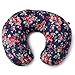 Minky Nursing Pillow Cover | Navy Floral Pattern Slipcover | Best for Breastfeeding Moms | Soft Fabric Fits Snug On Infant Nursing Pillows to Aid Mothers While Breast Feeding | Great Baby Shower Gift