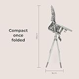 My Babiie MBHC1 Compact Highchair Grey Dalmatian 6m-3y 5kg Foldable view 7