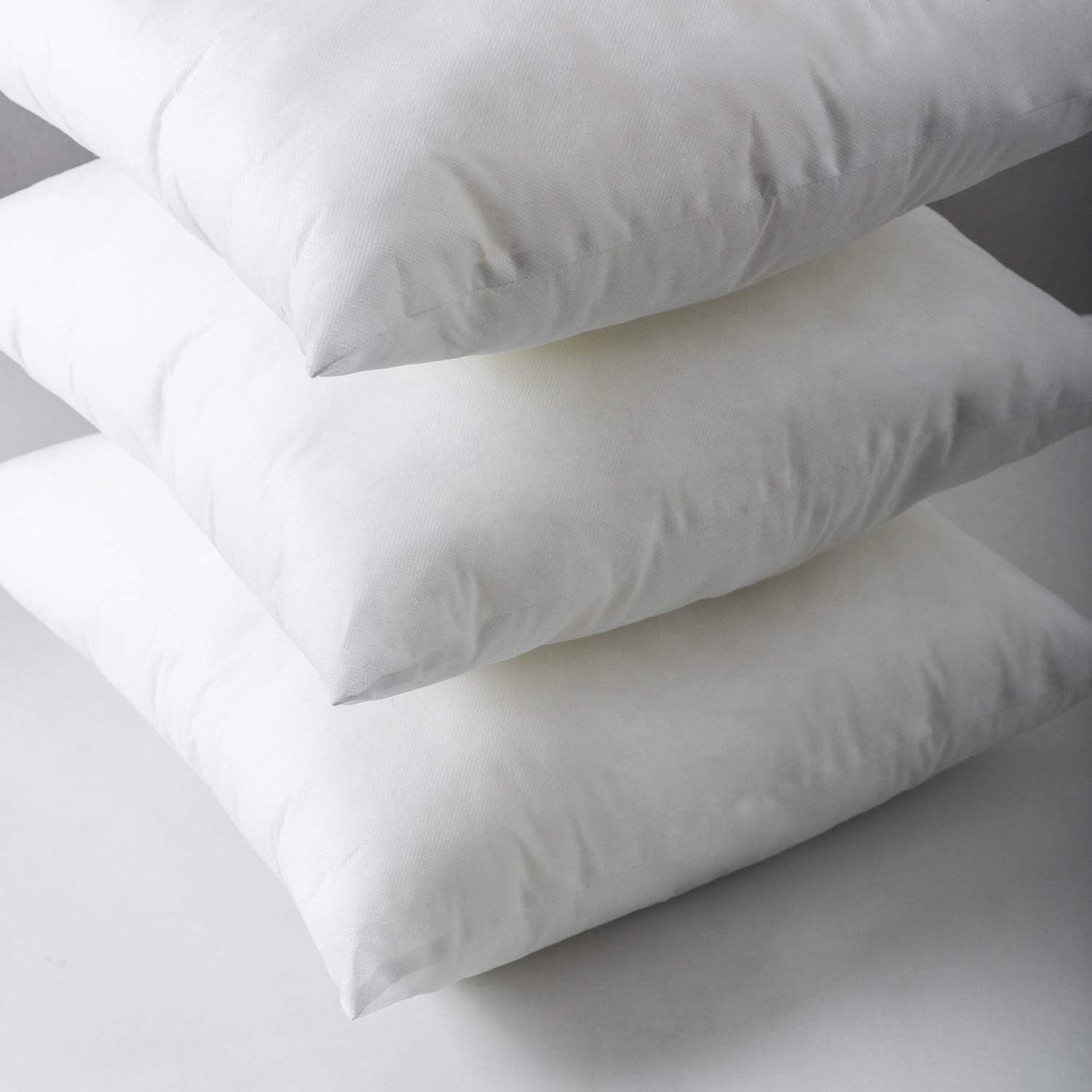 Phantoscope 18 x 18 Pillow Inserts, Set of 4 Hypoallergenic Square Form Decorative Throw Pillow Inserts Couch Sham Cushion Stuffer - 18 inches: Home & Kitchen