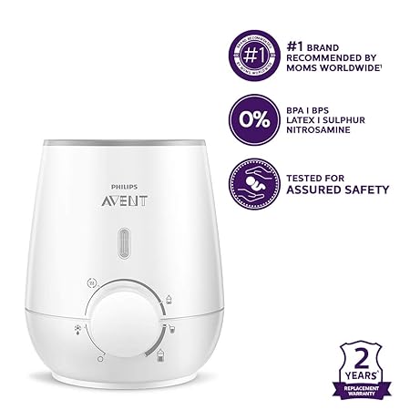 philips avent bottle warmer symbols