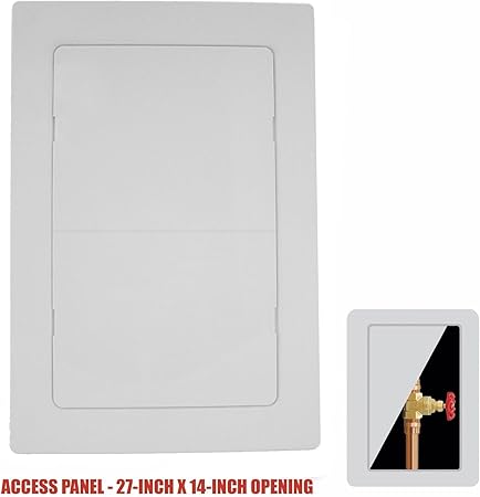 Plastic Easy Snap Wall Or Ceiling Access Panel For 27 X 14