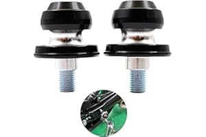 HRuizq CNC Rear Stand Swing Arm Spool Sliders Stand Swingarm Bobbins (for CFMOTO Vehicle) Ibex800T/S;300SS;450SS;450NK;300SR;