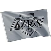 Desert Cactus Los Angeles Kings Flag NHL 100% Polyester Indoor Outdoor 3x5 feet National Hockey League Team Flags LA (Vintage Flag #4)