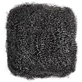 Linkmai Afro Kinky Bulk Hair for Starter Locs, Human Hair Bulk for Locs, 100% Human Hair, Natural 4C Texture for Loc Repair, Twists &amp; Braiding, Natural Black 1B, 8 Inch, 30g
