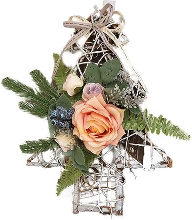 Auguri Di Buon Natale Hotel.Juwojia Auguri Di Buon Natale Corona Nuovo Anno Ciondolo Ghirlanda Di Fiori Di Prua Per Hotel Home Porta Finestra Appeso Home Party Regalo Di Natale Style 5 Amazon It Casa E Cucina