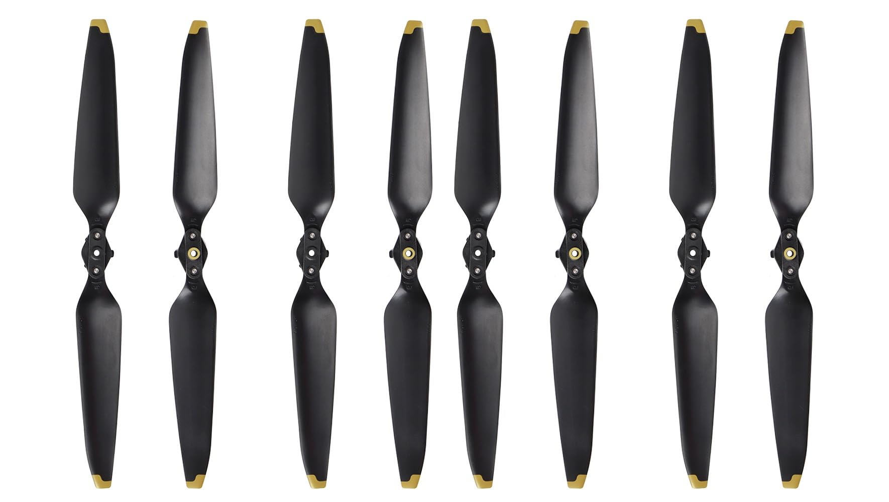 Propellers for DJI Mavic 3 Replacement 9453F Low-Noise Quick-Release Propellers Compatible with DJI Mavic 3 / Mavic 3 Cine Drone (8x, Gold Tip)