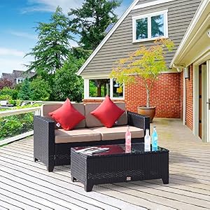 Black Wicker Patio Furniture Black Rattan Furniture Beachfront Decor