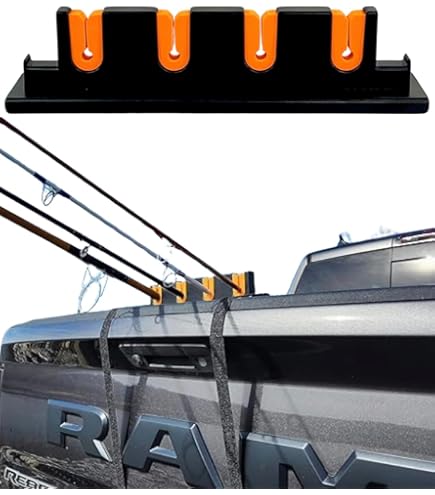 garage ceiling fishing rod holder DIY: Ceiling Mounted Fishing Rod Rack