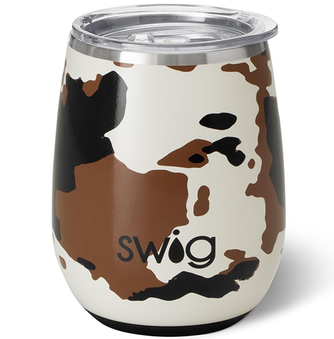Swig Life 14oz Stemless Wine Cup, Insulated Wine Tumbler with Lid, Stainless Steel Travel Tumbler (Hayride)
