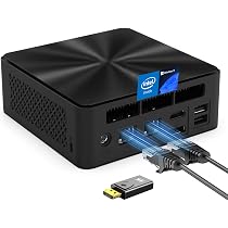 Mini PC Windows 11 Pro AWOW - Processeur Intel N100, 12 Go DDR5, 512 Go SSD, Sorties Triple 4K, WiFi 6, Pour Bureau/maison