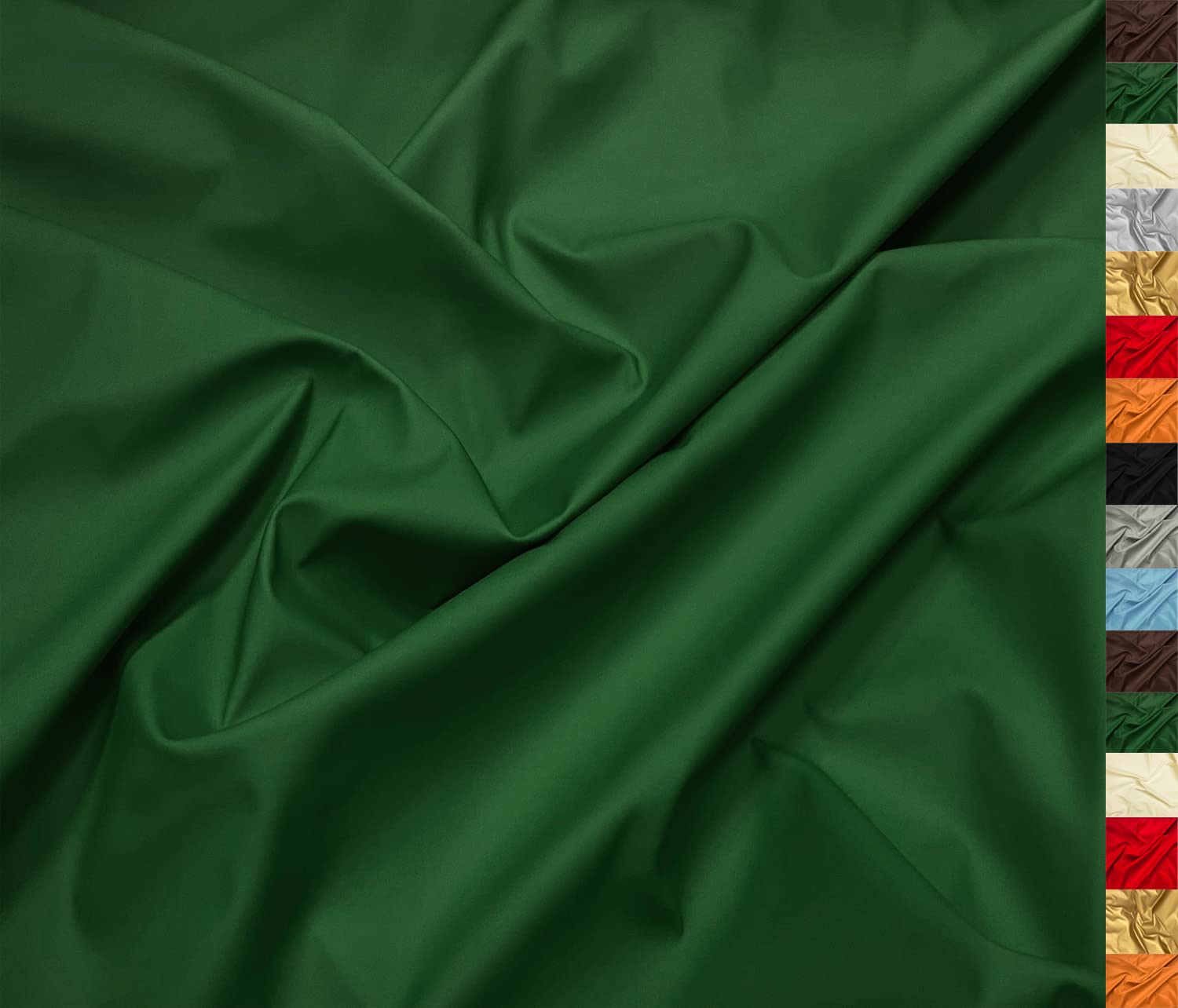 A-Express Soft Faux Leather Fabric Spandex Stretch Smooth Matt Matte Leatherette Vinyl Material 140cm 55" Wide 230gsm One Way Stretch Sold Per Meter - 5 Meters 500cm x 140cm Green