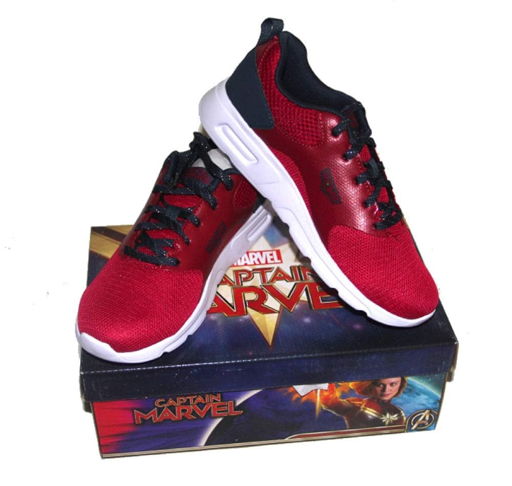 captain marvel girls shoes