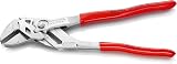 Knipex Pliers Wrench 250 mm 86 03 250 SB Chrome Plated Plastic Coating view 3