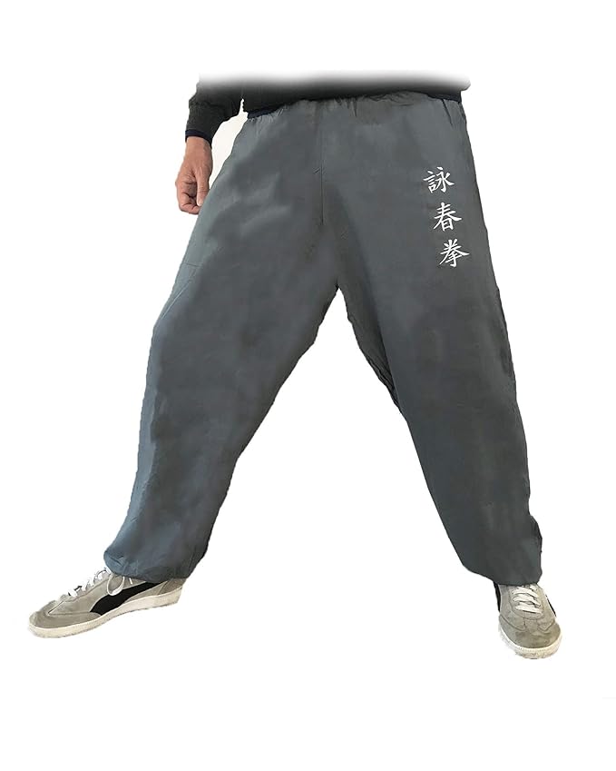 Wing Chun Kung Fu Pants for Women and Men Martial Arts Trousers Light