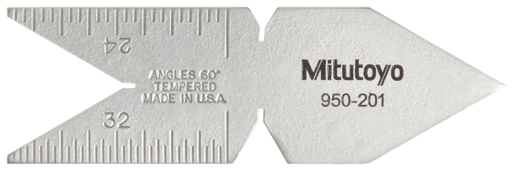 Mitutoyo 950-201, calibre central para 60 grados. Trapos