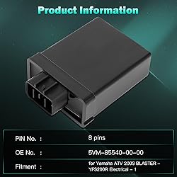 SCITOO CDI BOX Module Ignition Coil For Yamaha ATV