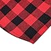 SANGTREE Boy's Down Tuxedo Shirt with Bow Tie (9-10 Years, Red Black)