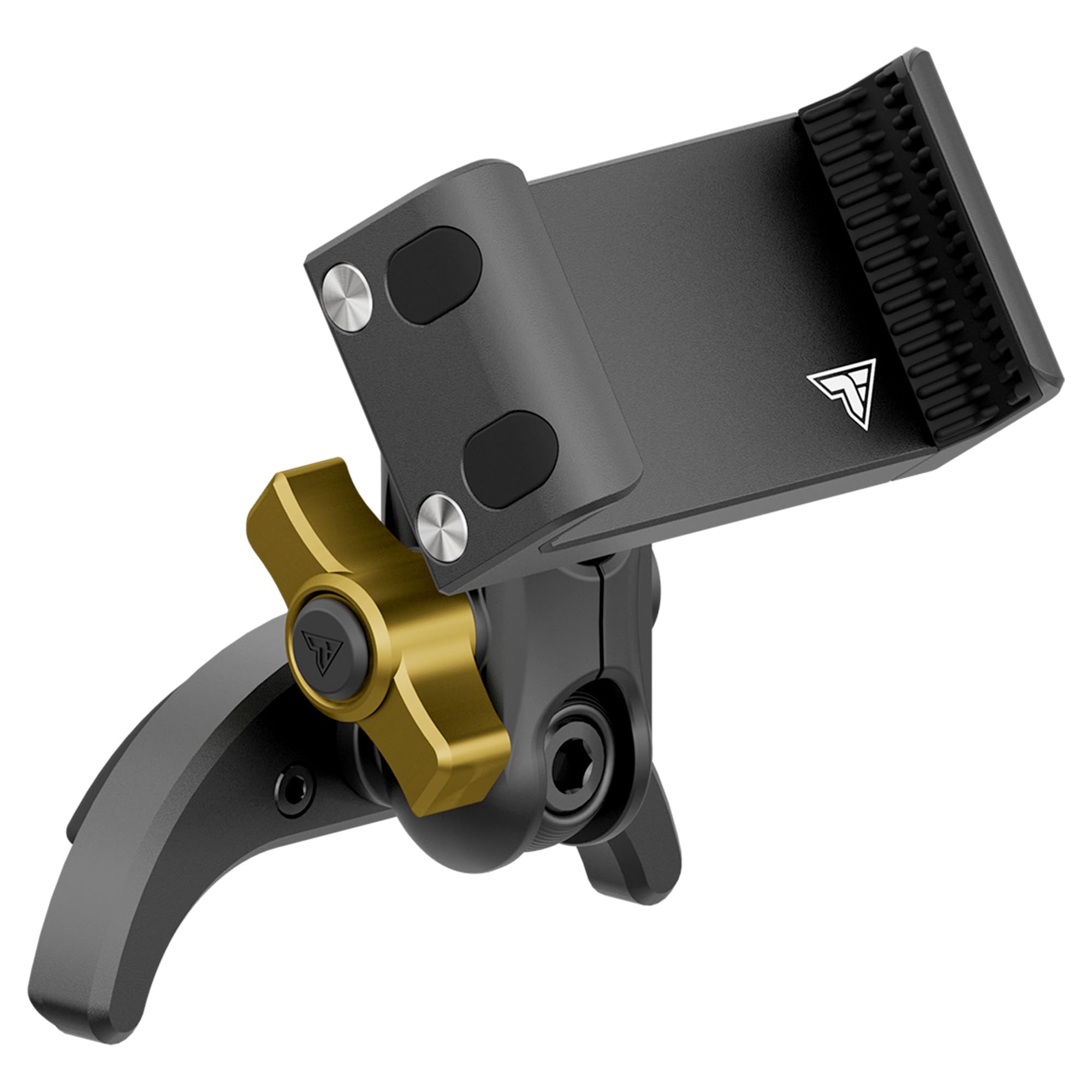 Tackform LINK Vent Phone Mount Compatible with 2016-2023 Toyota Tacoma and 2014-2021 Toyota Tundra | Aluminum | Zero Slip, Anti-Scratch | Universal Holder Compatible with iPhone, Galaxy, More | Yellow