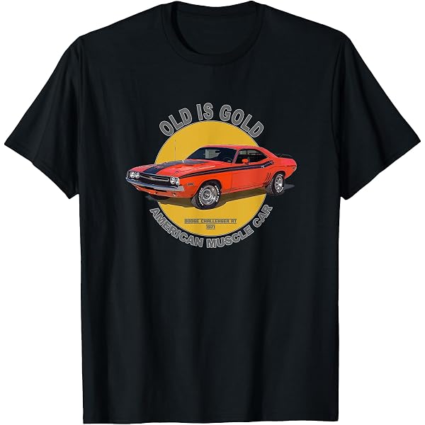 Amazon.com: Challenger TA American Muscle Car 60s 70s T-Shirt