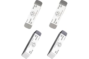 FOYCOW 4 - Pack Sand Erasers - Frosted Erasers for Pens, Fountain Pens, and Ink - Special School and Office Supplies for Correction - Colored Pencil and Ink Eraser