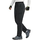 baleaf Men's Fleece Lined Hiking Cargo Pants Softshell Water Resistant Snow Thermal Pants Winter Insulate with Zipper Pocket