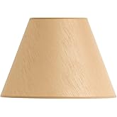 Cal Lighting SH-1270 12-Inch Side Hardback Fabric Shade, Round
