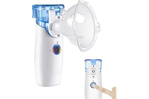 YEVLLDOO Portable Mesh Nebulizer - Handheld Personal Steam Inhalers Machine, Atomizer Nebulize for Kids and Adult with 1 Set Accessories