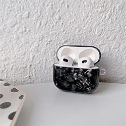 Olytop for Cute Glitter Airpods 4 Case 2024 with