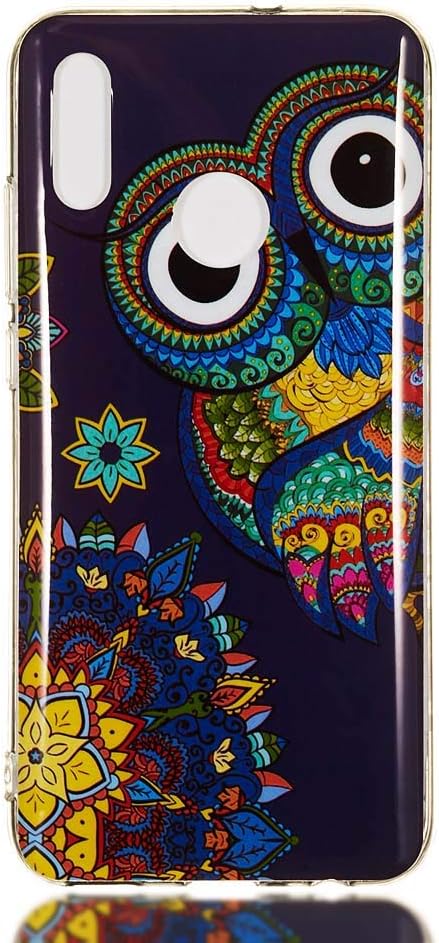 Luminous Case for Huawei Honor 10 Lite, Noctilucent Green Night Glow in The Dark Soft TPU Silicone Shell Rubber Anti-Shock Protective Case Cover-Luminous 7