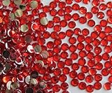 1000pcs Round Flatback Resin Rhinestones 4mm (16ss)--- Red By Pixiheart