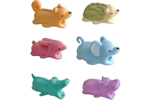 6 Pack Cute Cable Protector Animals, Phone Charger Cord Protector Phone Accessories Charger Protector Cute Cable Protector fo