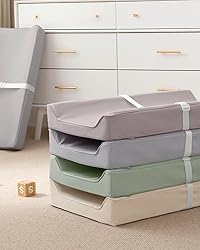 Blissful Diary Vegan Leather Baby Changing Pad with
