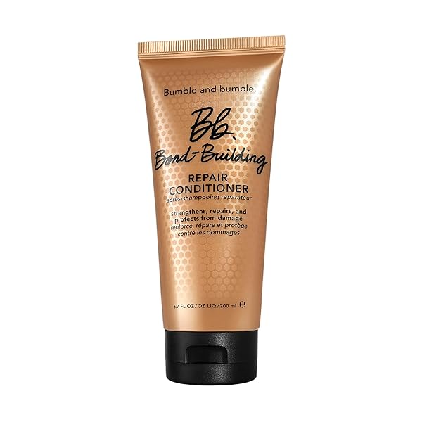 BUMBLE AND BUMBLE. BOND-BUILDING HAIR REPAIR CONDITIONER | FOR DAMAGED HAIR | COLOR SAFE | ANTI FRIZZ + ADDS SHINE | CURLY, WAVY, STRAIGHT, 6.7 FL OZ