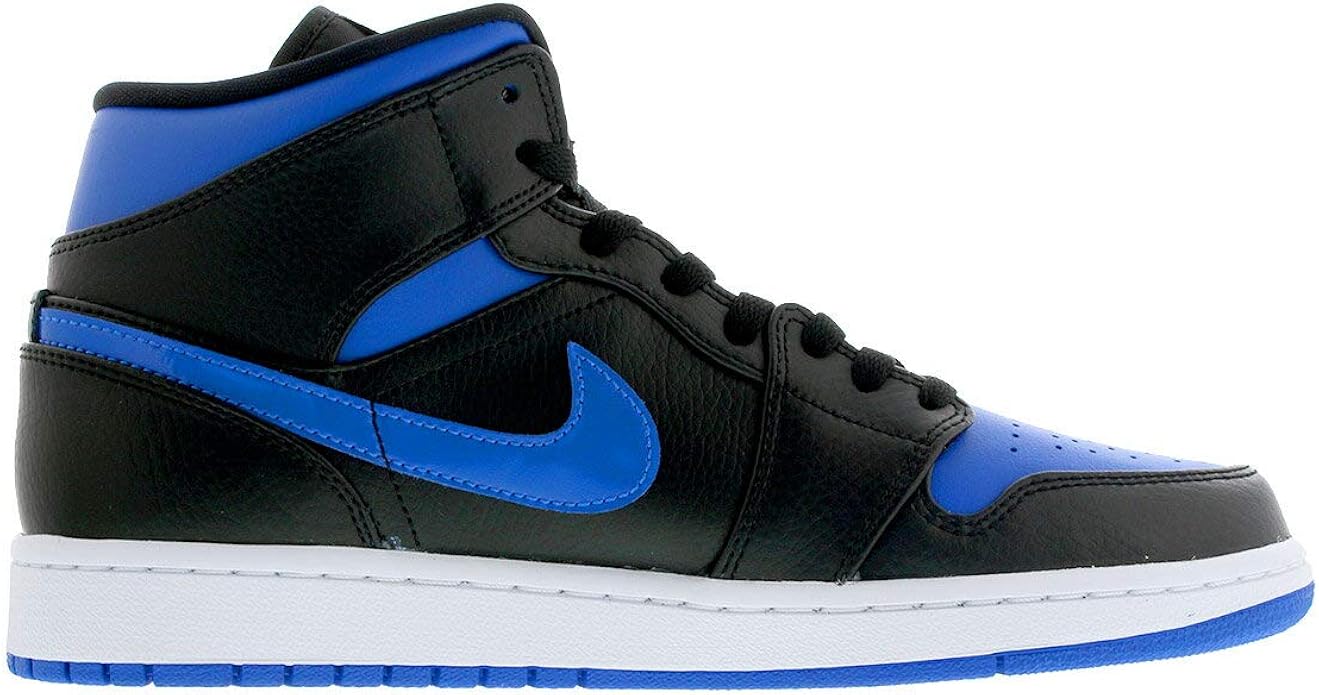 blue white and black air jordan 1
