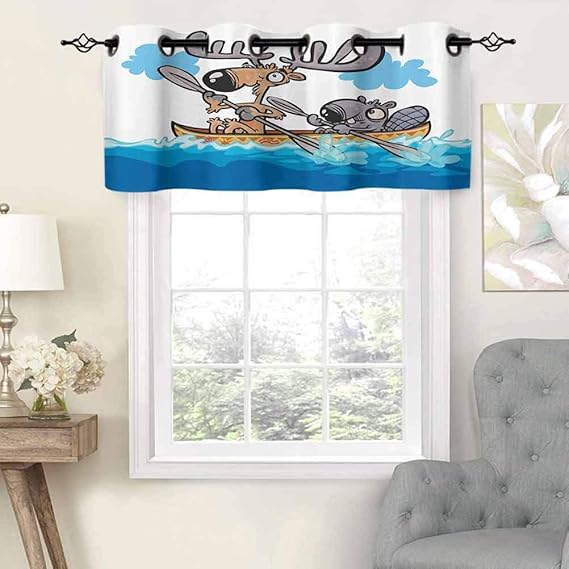 Amazon.de: Hiiiman Verdunkelungsvorhang, Volants, Anti-UV