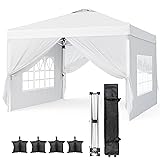 Bealife 10'x10' Pop-up Canopy Tent with 4 Removable