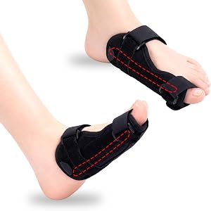 DXWYWLZQ Broken Big Toe Splint Brace for Women & Men, Big Toe Support Brace for Fracture Fixation, Sports Sprains, Injuries,