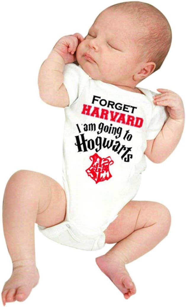 Muxika Newborn Infant Baby Boys Cute Letter Short Sleeve Letter Romper Jumpsuit