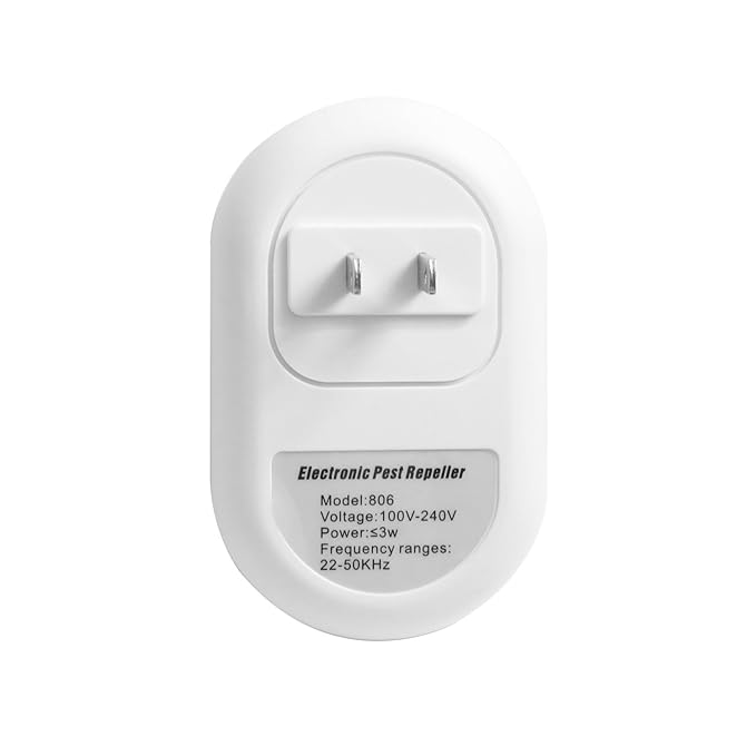 Repelente de plagas ultrasónico electrónico enchufe de pared ...