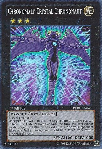 Yu-Gi-Oh! - Chronomaly Crystal Chrononaut (REDU-EN042) - Return of the Duelist - 1st Edition - Super Rare