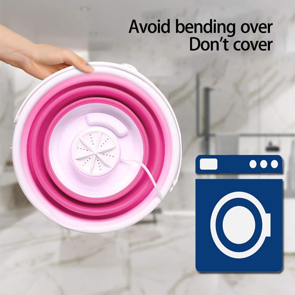 Mini USB Powered Laundry Washer With Foldable Tub Portable Foldable