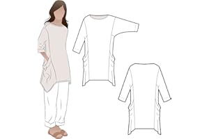 Style Arc Sewing Pattern - Kaye Tunic (Sizes 18-30)