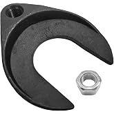JNXIJ 48mm Inner CV Axle Removal Tool with Nut, CV Joint Fork Removing Tool Fits 5/8"-18 Threads Slide Hammers, Steel Front Wheel Drive Axle Pulley Attachment for Most Vehicles