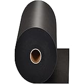 Black Cut Away Embroidery Stabilizer Backing (12 in x 50 yd Roll), Seneme Stabilizer for Embroidery Medium Weight 2.5oz Cutaway Embroidery Stabilizers for Machine Embroidery Stabilizer and Hand Sewing