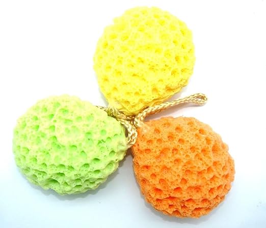 Bllomsem 1pcs Baby Badeschwamm Kinder hydrophiler Baby Super Soft und keine Entzündung Dusche Badeschwamm (Packung mit 1 und 